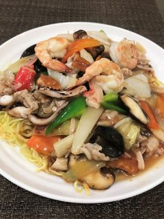 片栗失敗なし安定旨さ五目あんかけ焼きそば-レシピのメイン写真