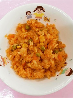 保育園給食★ケチャップライス-レシピのメイン写真