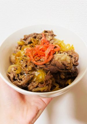 定番の牛丼-レシピのメイン写真