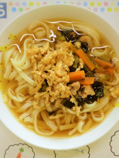 保育園給食★きつねうどん-レシピのメイン写真