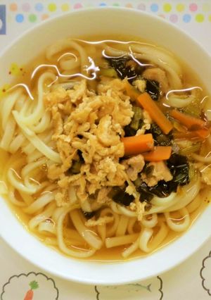 保育園給食★きつねうどん-レシピのメイン写真