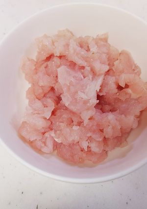 鶏むね肉のミンチ-レシピのメイン写真