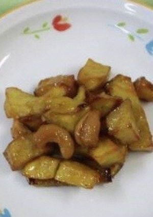 ≪学校給食≫キャラメルポテト＆ナッツ-レシピのメイン写真