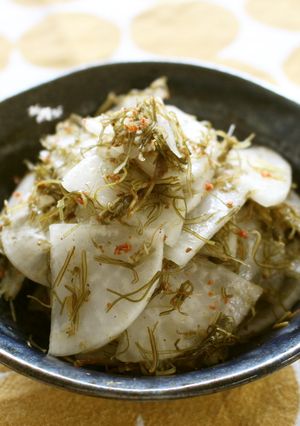 大根梅昆布和え-レシピのメイン写真