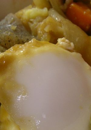 肉じゃがには落とし卵～♪♪-レシピのメイン写真