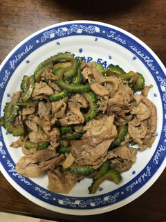 ゴーヤと豚肉のスタミナ炒め-レシピのメイン写真
