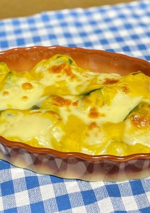 う米めんのかぼちゃクリームグラタン-レシピのメイン写真
