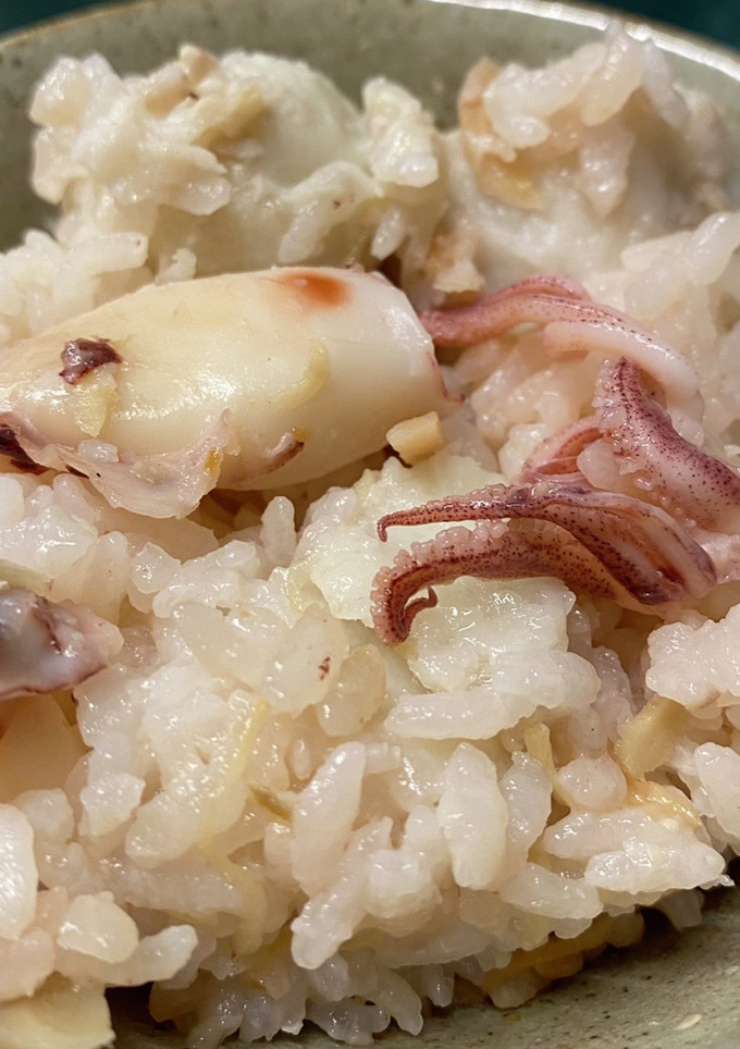 小いかと里芋の炊き込みご飯-レシピのメイン写真