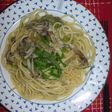 残り物で和風パスタ