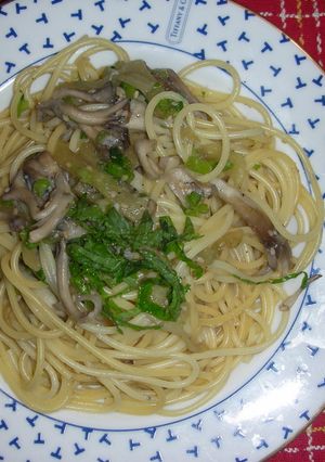 残り物で和風パスタ-レシピのメイン写真
