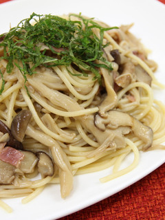 お手軽!美味しい!きのこの和風パスタ-レシピのメイン写真