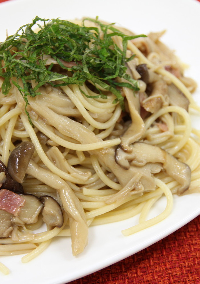 お手軽！美味しい！きのこの和風パスタ-レシピのメイン写真