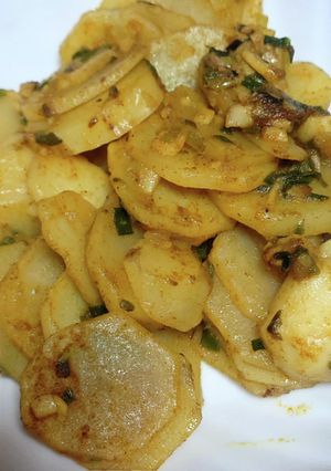 メークインの炒め煮（カレー風味）-レシピのメイン写真