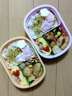 お弁当 双子 記録用⑾-レシピのメイン写真
