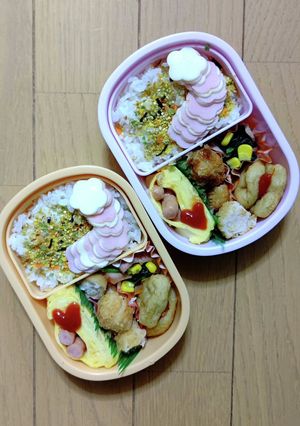 お弁当 双子 記録用⑾-レシピのメイン写真