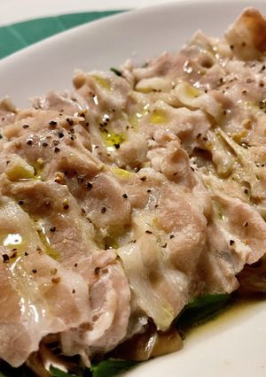 レンジで☆しゃぶしゃぶ温サラダ-レシピのメイン写真