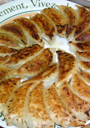お肉少なめ、野菜多めのジューシー餃子-レシピのメイン写真