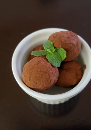 酒粕くるみデーツのココアボール-レシピのメイン写真
