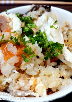 簡単アクアパッア風炊き込みご飯-レシピのメイン写真