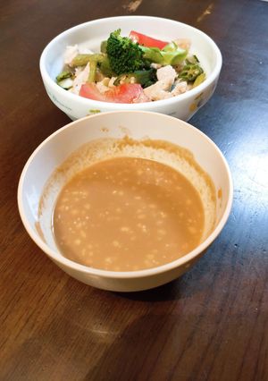 ピーナッツバター＋ポン酢＝ゴマだれ！-レシピのメイン写真