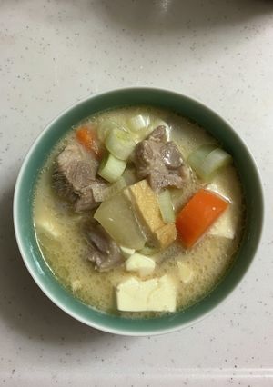 味わい深い粕汁-レシピのメイン写真