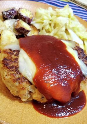 妻の得意料理！柔らかハンバーグ★-レシピのメイン写真