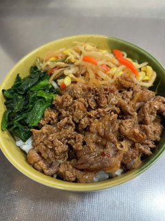 ビビンバの素を使って♪ビビンバ丼♪-レシピのメイン写真