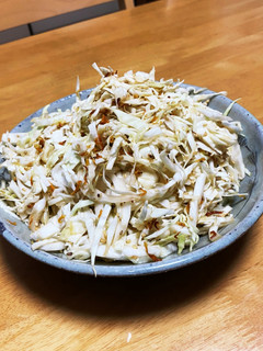 キャベツとじゃこのポン酢サラダ-レシピのメイン写真