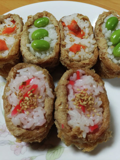 残り物で!! 稲荷〜-レシピのメイン写真