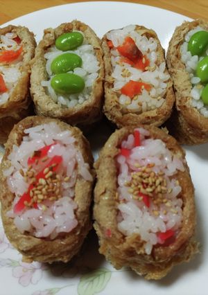 残り物で!! 稲荷〜-レシピのメイン写真