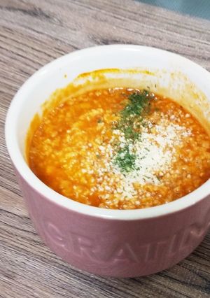 リメイク ☆オートミールでトマトリゾット-レシピのメイン写真