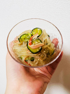 春雨サラダ●緑豆春雨・さつまいも春雨-レシピのメイン写真