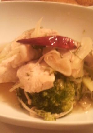 ずぼらさんの簡単メイン蒸し鶏野菜-レシピのメイン写真