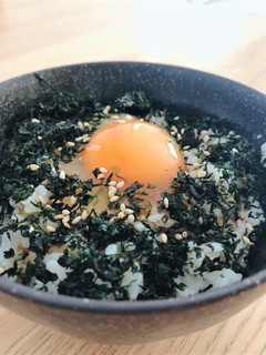 海苔たっぷり*卵かけご飯-レシピのメイン写真