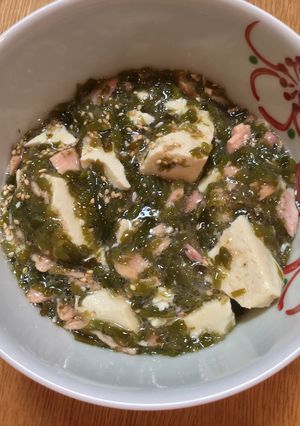 めかぶと豆腐のツナ和え-レシピのメイン写真