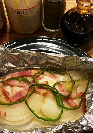 包むだけ　簡単な鮭のホイル焼き-レシピのメイン写真