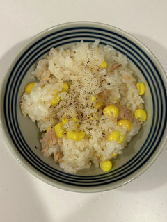 【1歳半大好き】コーンツナ炊き込みご飯-レシピのメイン写真