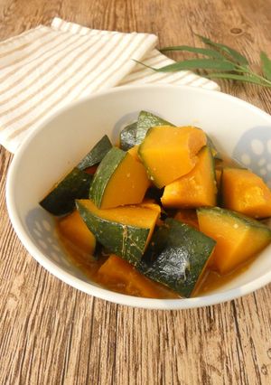 かぼちゃのみそ煮-レシピのメイン写真