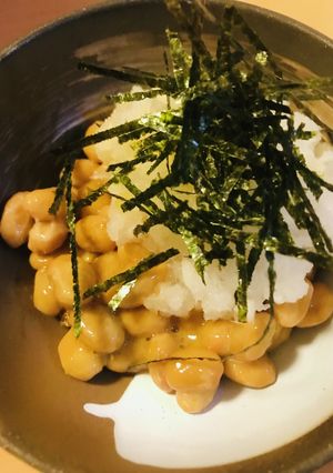 毎日の納豆●ダイコンおろし添え-レシピのメイン写真