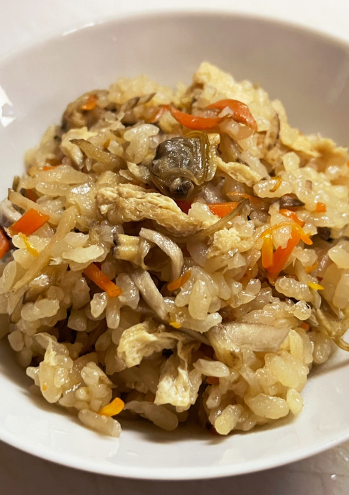 だしの香り♪あさりの炊き込みご飯-レシピのメイン写真