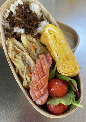手抜き弁当70-レシピのメイン写真