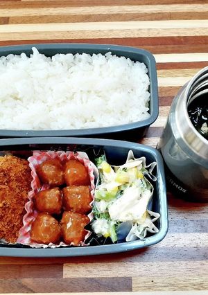 高校生男子お弁当22年9月30日-レシピのメイン写真
