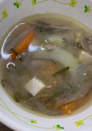 豚ごぼう汁☆給食レシピ-レシピのメイン写真