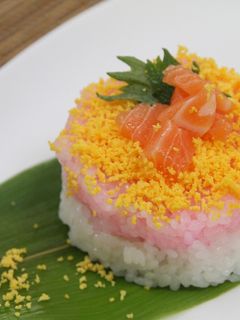 ひな祭りに!ちらし寿司ケーキ-レシピのメイン写真