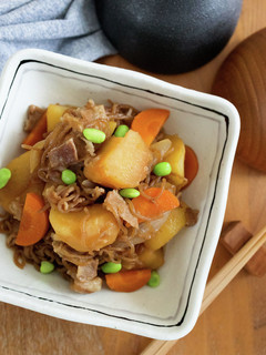 基本の肉じゃが。無水調理でこっくり甘辛♩-レシピのメイン写真