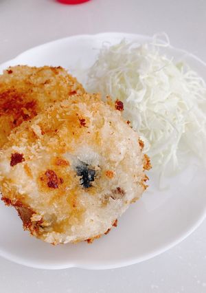 卵アレルギーの方にも！黒豆チーズコロッケ-レシピのメイン写真