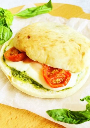 生ハムのホットカプレーゼ-レシピのメイン写真