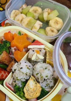 保育園 弁当 2021.12-レシピのメイン写真