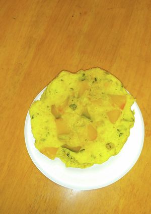 レンジでかぼちゃのシフォンケーキ-レシピのメイン写真