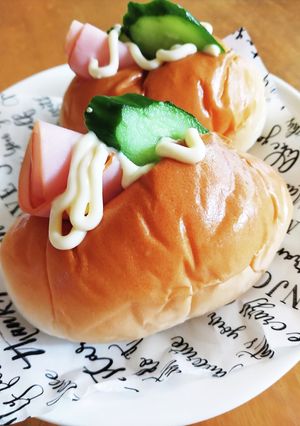 思い出のロールパンサンド-レシピのメイン写真
